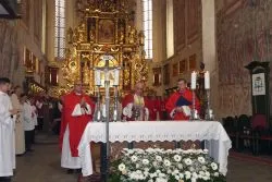 Monstrancja Fatimska w Nowym Mieście Lubawskim