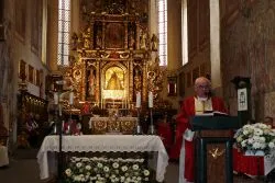 Monstrancja Fatimska w Nowym Mieście Lubawskim