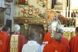 Monstrancja Fatimska w Nowym Mieście Lubawskim