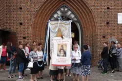 Monstrancja Fatimska w Nowym Mieście Lubawskim