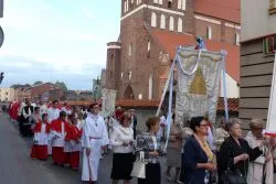 Monstrancja Fatimska w Nowym Mieście Lubawskim