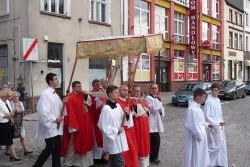 Monstrancja Fatimska w Nowym Mieście Lubawskim