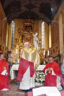 Monstrancja Fatimska w Nowym Mieście Lubawskim