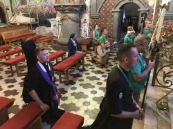 Grupa Zielona w drodze na Jasną Górę - cz. 1