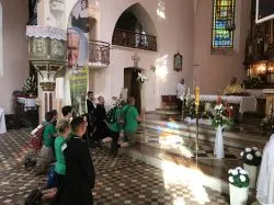 Grupa Zielona w drodze na Jasną Górę - cz. 1