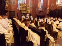 Wyjście pieszej pielgrzymki diecezji toruńskiej na Jasną Górę