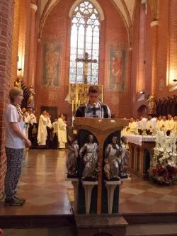 Wyjście pieszej pielgrzymki diecezji toruńskiej na Jasną Górę
