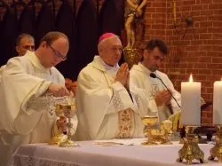 Wyjście pieszej pielgrzymki diecezji toruńskiej na Jasną Górę