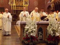 Wyjście pieszej pielgrzymki diecezji toruńskiej na Jasną Górę