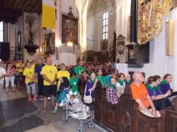 Wyjście pieszej pielgrzymki diecezji toruńskiej na Jasną Górę