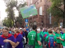 Wyjście pieszej pielgrzymki diecezji toruńskiej na Jasną Górę