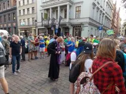 Wyjście pieszej pielgrzymki diecezji toruńskiej na Jasną Górę