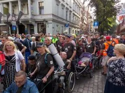 Wyjście pieszej pielgrzymki diecezji toruńskiej na Jasną Górę