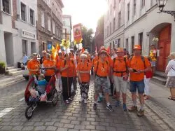 Wyjście pieszej pielgrzymki diecezji toruńskiej na Jasną Górę