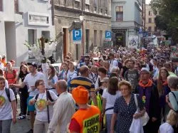 Wyjście pieszej pielgrzymki diecezji toruńskiej na Jasną Górę