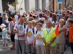 Wyjście pieszej pielgrzymki diecezji toruńskiej na Jasną Górę