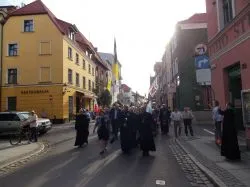 Wyjście pieszej pielgrzymki diecezji toruńskiej na Jasną Górę