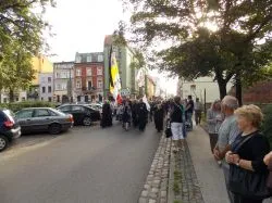 Wyjście pieszej pielgrzymki diecezji toruńskiej na Jasną Górę