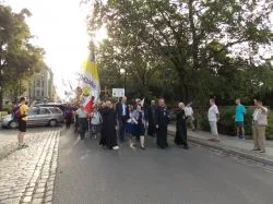 Wyjście pieszej pielgrzymki diecezji toruńskiej na Jasną Górę