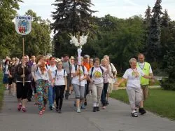 Wyjście pieszej pielgrzymki diecezji toruńskiej na Jasną Górę