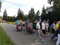 Wyjście pieszej pielgrzymki diecezji toruńskiej na Jasną Górę