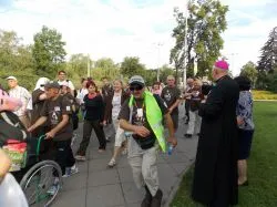 Wyjście pieszej pielgrzymki diecezji toruńskiej na Jasną Górę