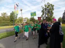 Wyjście pieszej pielgrzymki diecezji toruńskiej na Jasną Górę