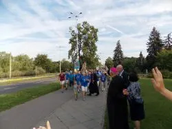 Wyjście pieszej pielgrzymki diecezji toruńskiej na Jasną Górę