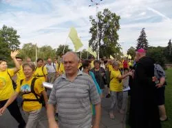 Wyjście pieszej pielgrzymki diecezji toruńskiej na Jasną Górę