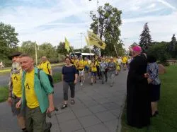 Wyjście pieszej pielgrzymki diecezji toruńskiej na Jasną Górę