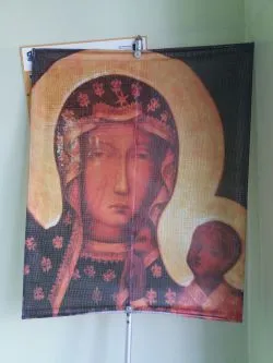 Grupa niebieska w drodze do Matki Bożej