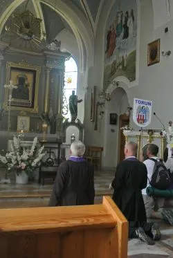 Toruńska Grupa Biała na szlaku pielgrzymkowym