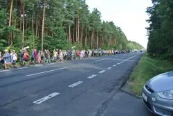 Toruńska Grupa Biała na szlaku pielgrzymkowym