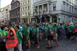 Grupa Zielona w drodze na Jasną Górę - cz. 2