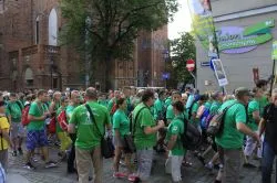 Grupa Zielona w drodze na Jasną Górę - cz. 2