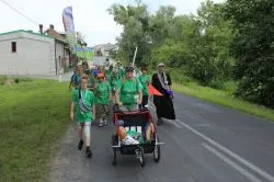 Grupa Zielona w drodze na Jasną Górę - cz. 2