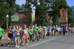 Grupa Zielona w drodze na Jasną Górę - cz. 2