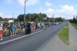 Grupa Zielona w drodze na Jasną Górę - cz. 2