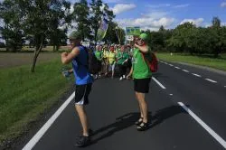 Grupa Zielona w drodze na Jasną Górę - cz. 2