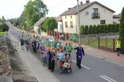 Grupa Zielona w drodze na Jasną Górę - cz. 2