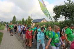 Grupa Zielona w drodze na Jasną Górę - cz. 2