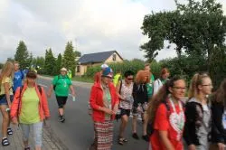 Grupa Zielona w drodze na Jasną Górę - cz. 2
