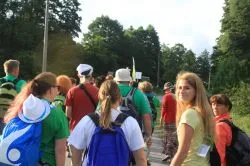 Grupa Zielona w drodze na Jasną Górę - cz. 2