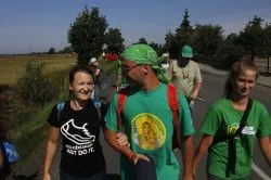 Grupa Zielona w drodze na Jasną Górę - cz. 2