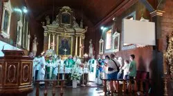 Akademicka grupa żółta w drodze na Jasną Górę