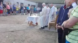 Akademicka grupa żółta w drodze na Jasną Górę
