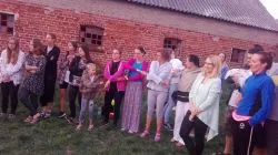Akademicka grupa żółta w drodze na Jasną Górę
