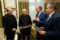Podpisanie listu o współpracy pomiędzy województwem kujawsko-pomorskim a fundacją watykańską