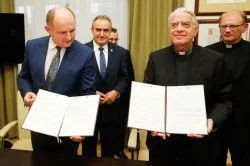 Podpisanie listu o współpracy pomiędzy województwem kujawsko-pomorskim a fundacją watykańską