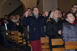 Czuwanie przed ingresem bpa Wiesława Śmigla